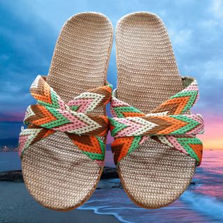 Chanclas fibra - cómodas y coloridas