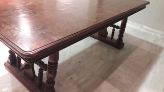 Mesa madera antigua