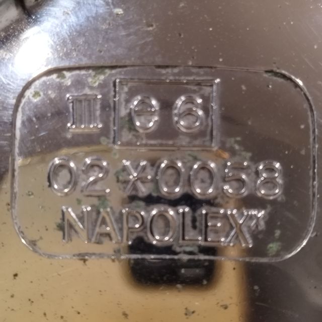 Espejos retrovisores moto cromados