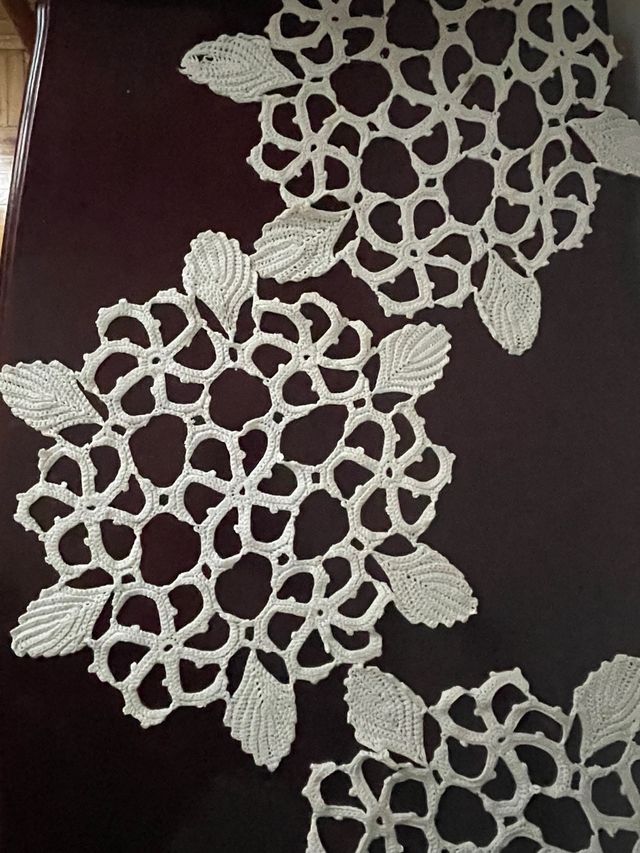 Tovaglioli all'uncinetto