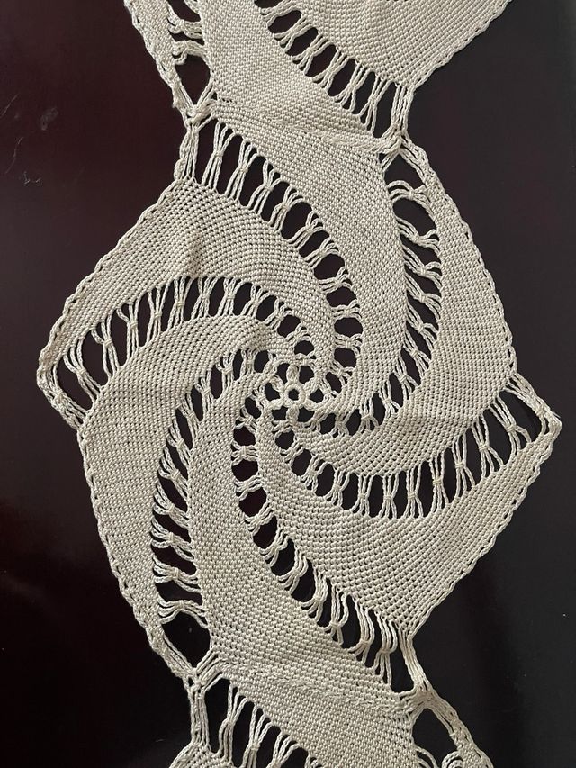 Tovaglioli all'uncinetto