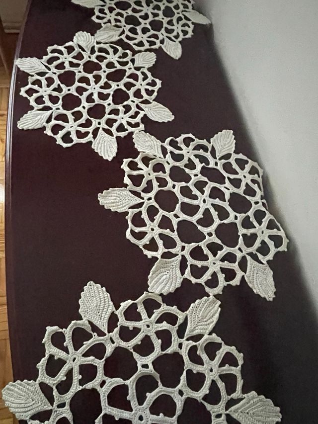 Tovaglioli all'uncinetto