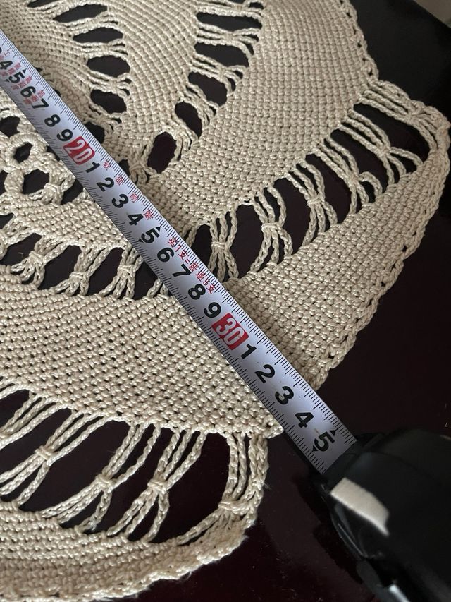 Tovaglioli all'uncinetto