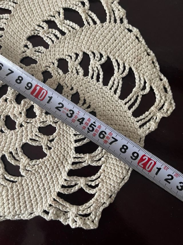 Tovaglioli all'uncinetto