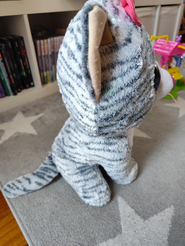 Ty Gato Gris 40 cm
