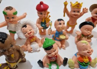 LOTE 12 FIGURA GOMA PVC GALOOB 1992 BEBES