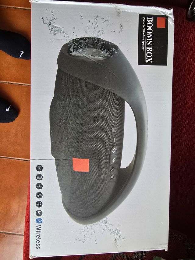 Caixa de Som BOOMS BOX - Portátil