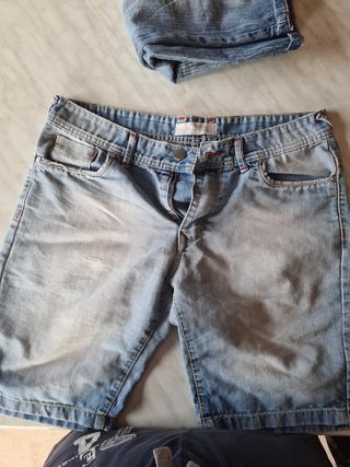 3 Shorts jeans uomo tg M