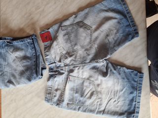 3 Shorts jeans uomo tg M