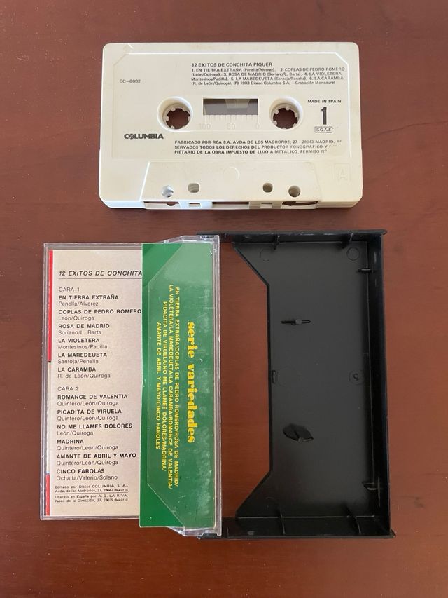 Cassette Conchita Piquer - 12 Éxitos