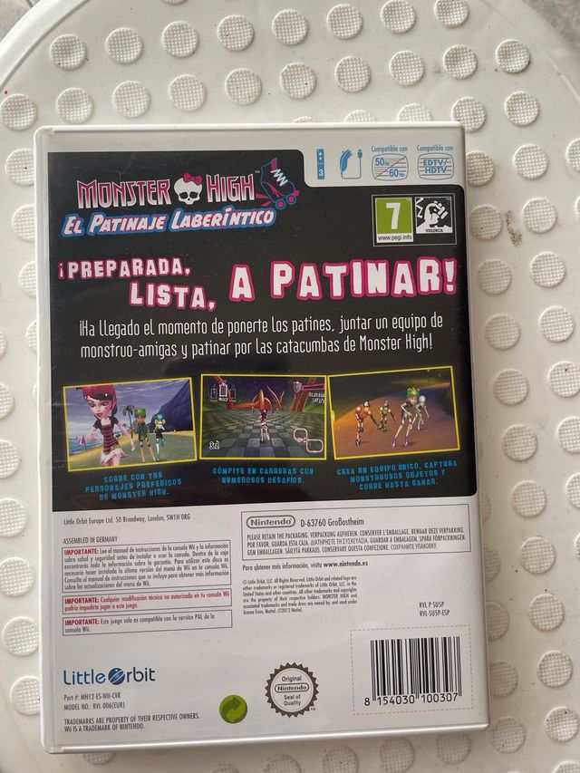 Monster High Skultimate Roller Maze - Wii