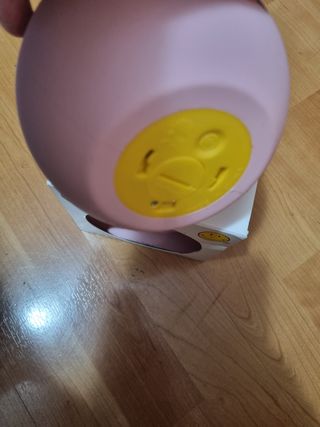 Lámpara Smiley mini rosa