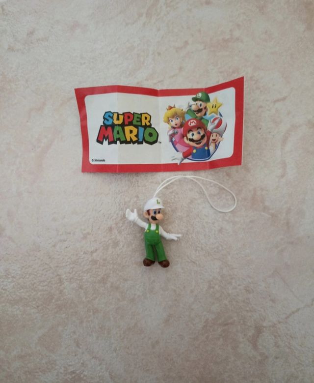 Kinder Joy Serie Super Mario Luigi DV549A Cartina