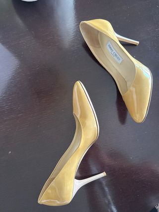 zapatos de salon Jimmy Choo beige 39
