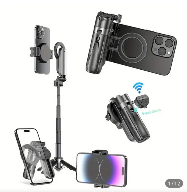 Trípode móvil 41.5cm - Soporte teléfono