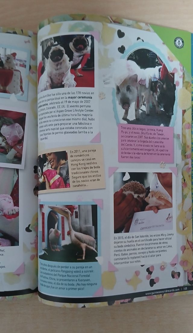 Guinness World Records. Animales