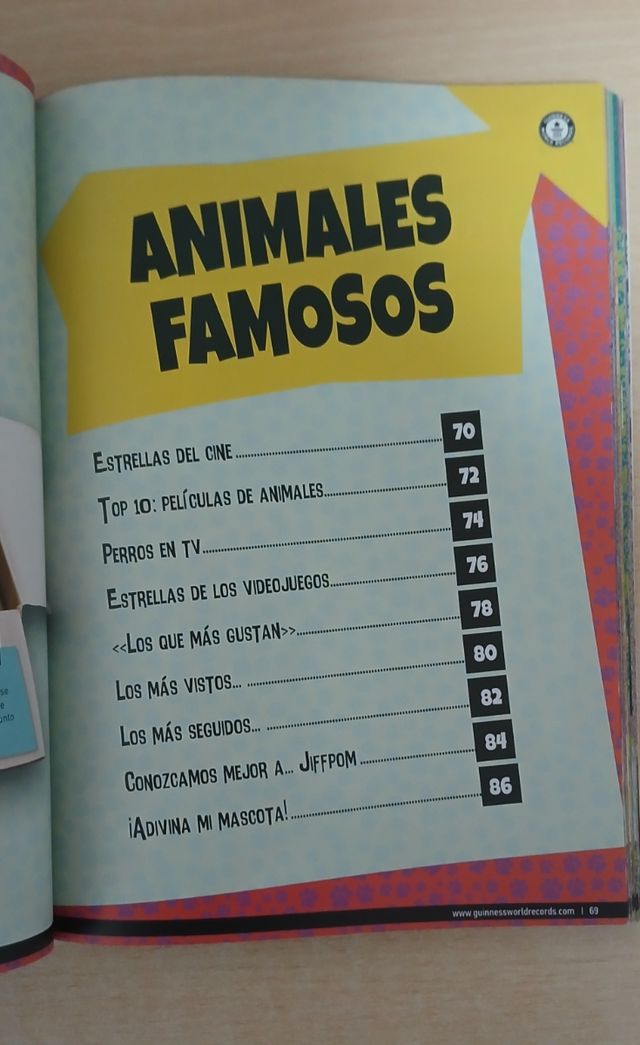 Guinness World Records. Animales