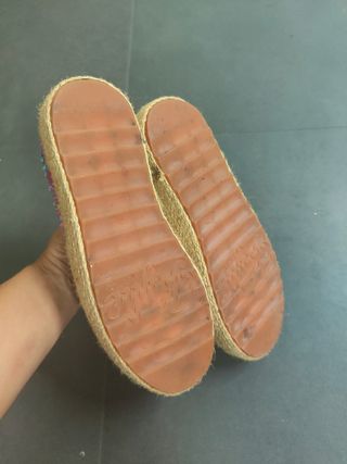 Sapatilhas Rosa sem Cordões Tam 34