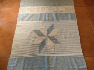 Alfombra tejida México - algodón