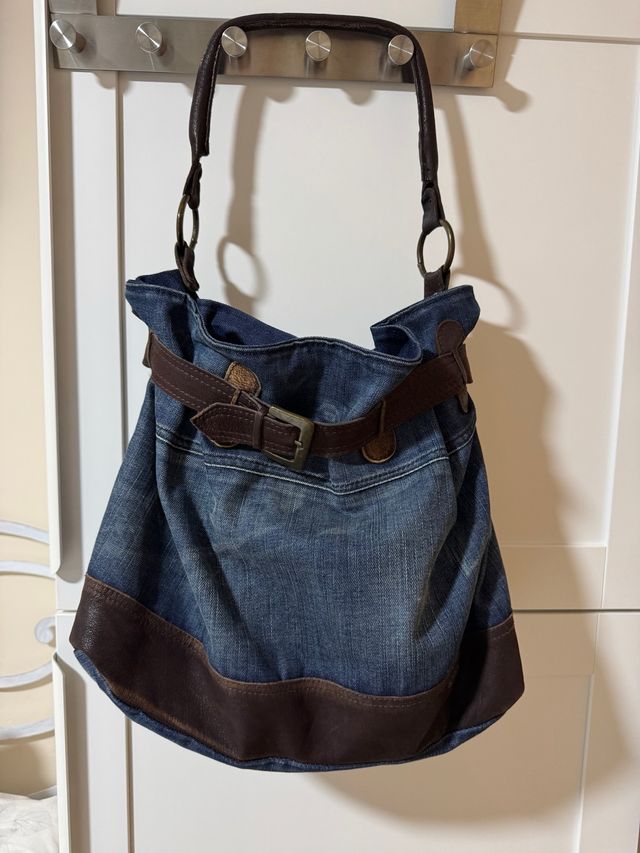 Bolso Salsa Jeans Vaquero Marrón de segunda mano por 25 EUR en