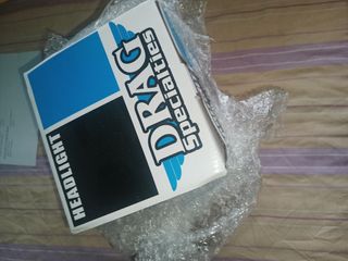 Faro delantero moto custom