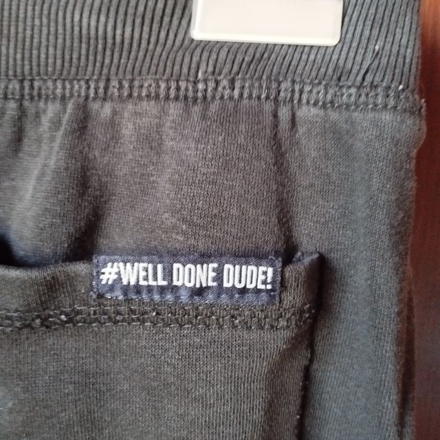 Pantalón chándal niño negro