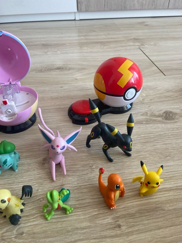 Pokébolas y Figuras Pokémon Jazwares