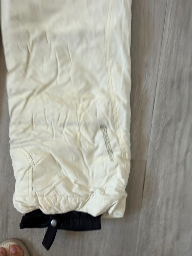 Pantalones esquí blancos