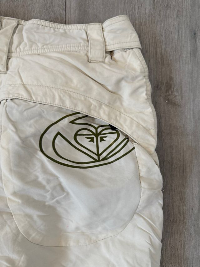 Pantalones esquí blancos