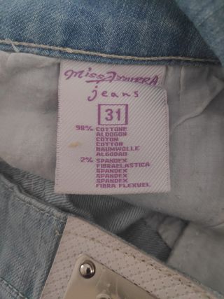 Minifalda vaquera Miss Azzurra