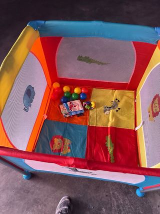 Parque infantil plegable