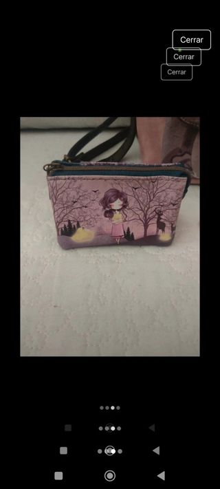 Bolso y monedero Sweet Candy rosa