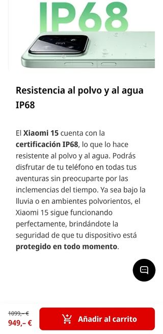 Xiaomi Mi 15 Negro - 512GB