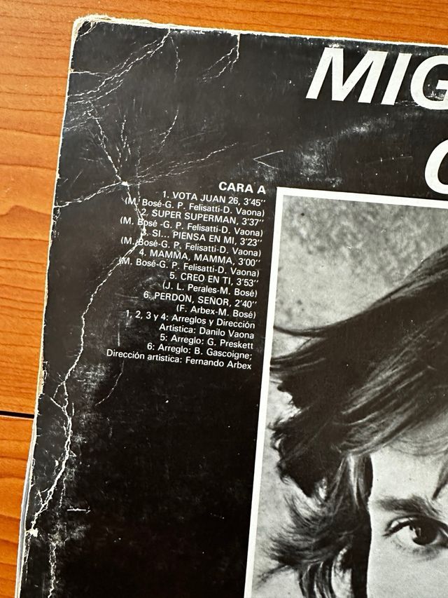 Vinilo Miguel Bosé - Chicas