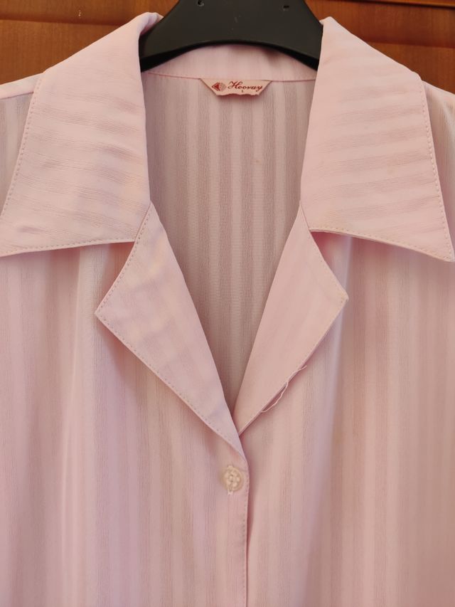 Blusa rosa a giromaniche