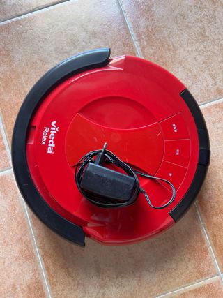 Robot aspiradora Vileda Relax rojo
