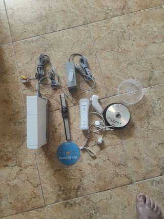 Nintendo Wii blanca - sin ningún problema 