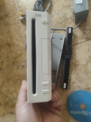 Nintendo Wii blanca - sin ningún problema 