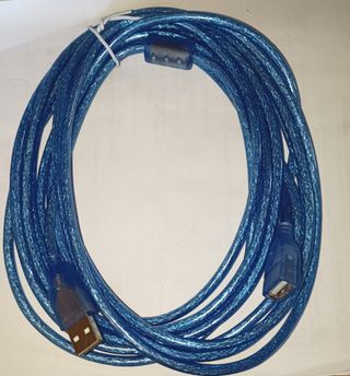 Cable USB 5m - Azul