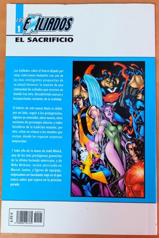 Los Exiliados 1 (Marvel Comic)