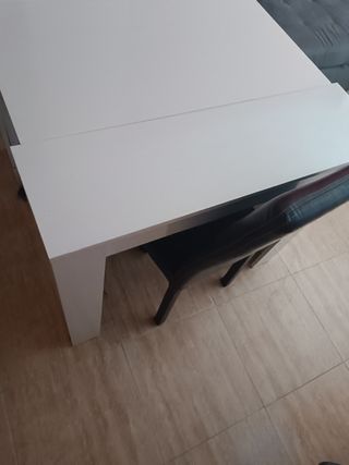 Mesa extensible blanca - Comedor