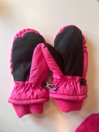 manoplas nieve bebé