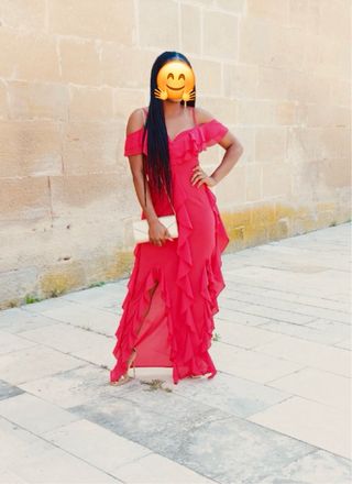 Vestido Rojo largo 