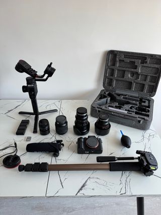 Kit profesional de vídeo y foto