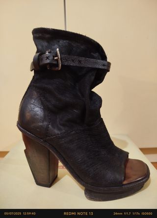 A.S.98 Stivaletti Neri 36