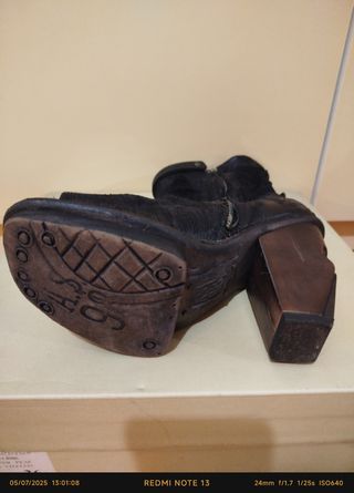 A.S.98 Stivaletti Neri 36