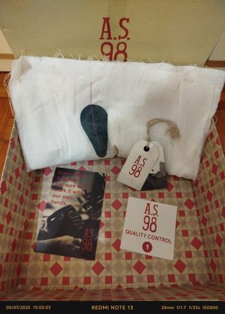 A.S.98 Stivaletti Neri 36