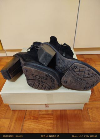 A.S.98 Stivaletti Neri 36