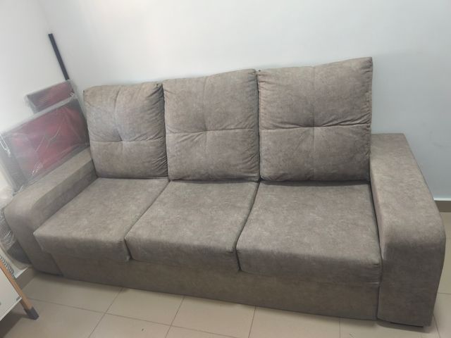 Sofá 3 plazas cama