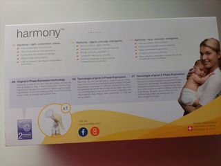 Sacaleches manual Medela Harmony